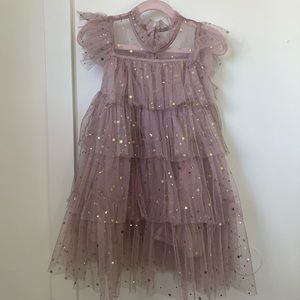 Girls Tulle Star Dress
